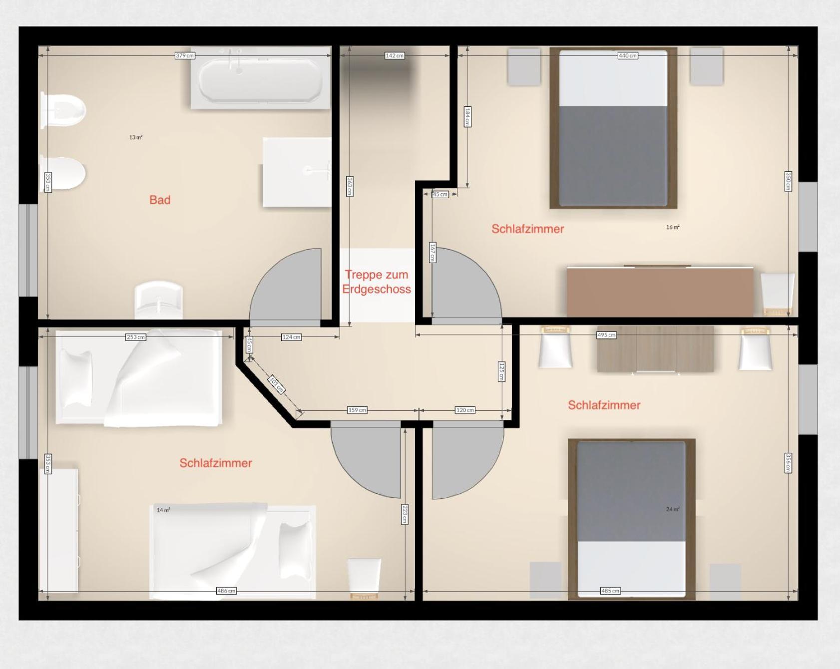 Ferienhaus Zum Findling เกอเรน ภายนอก รูปภาพ