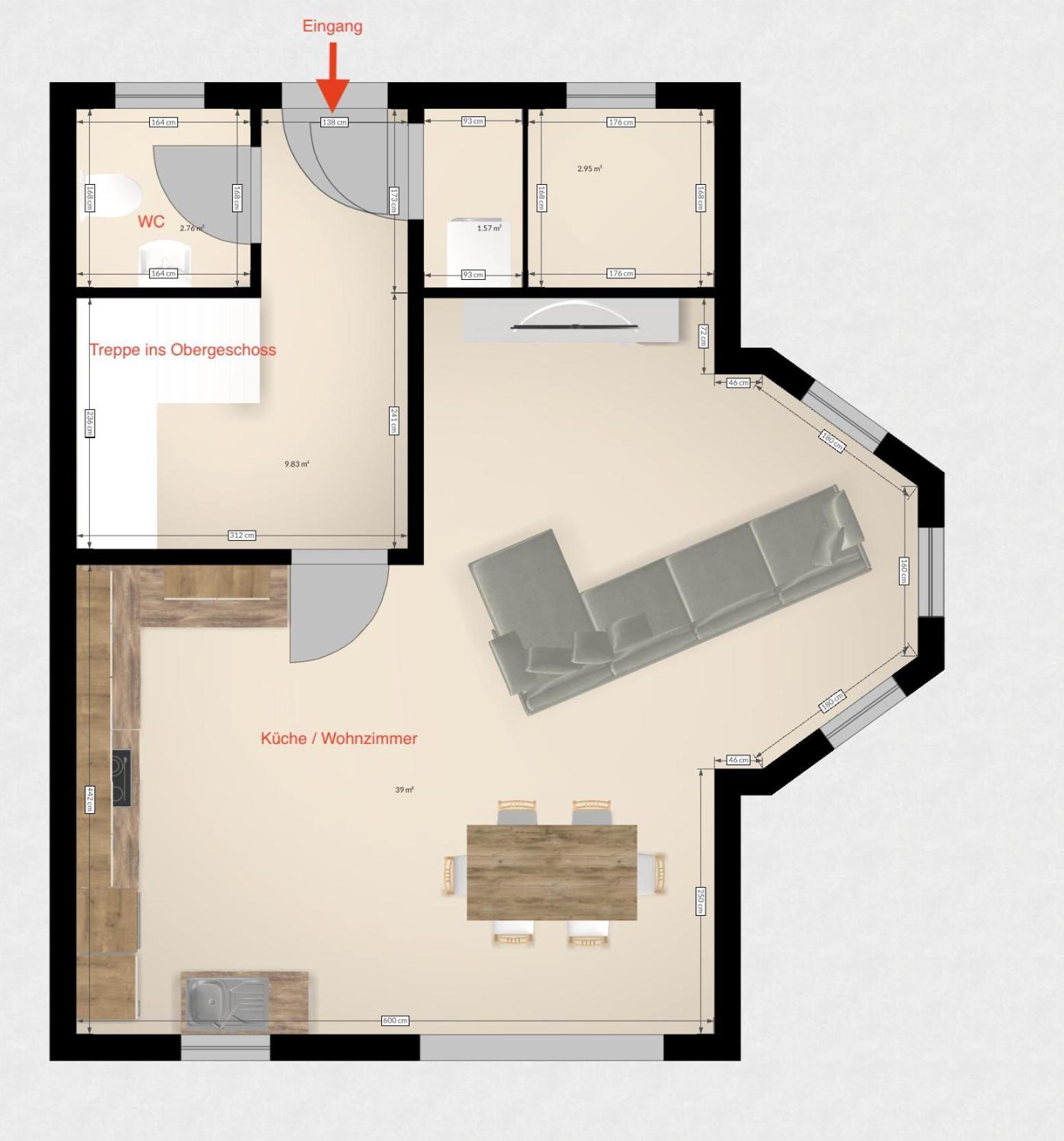 Ferienhaus Zum Findling เกอเรน ภายนอก รูปภาพ