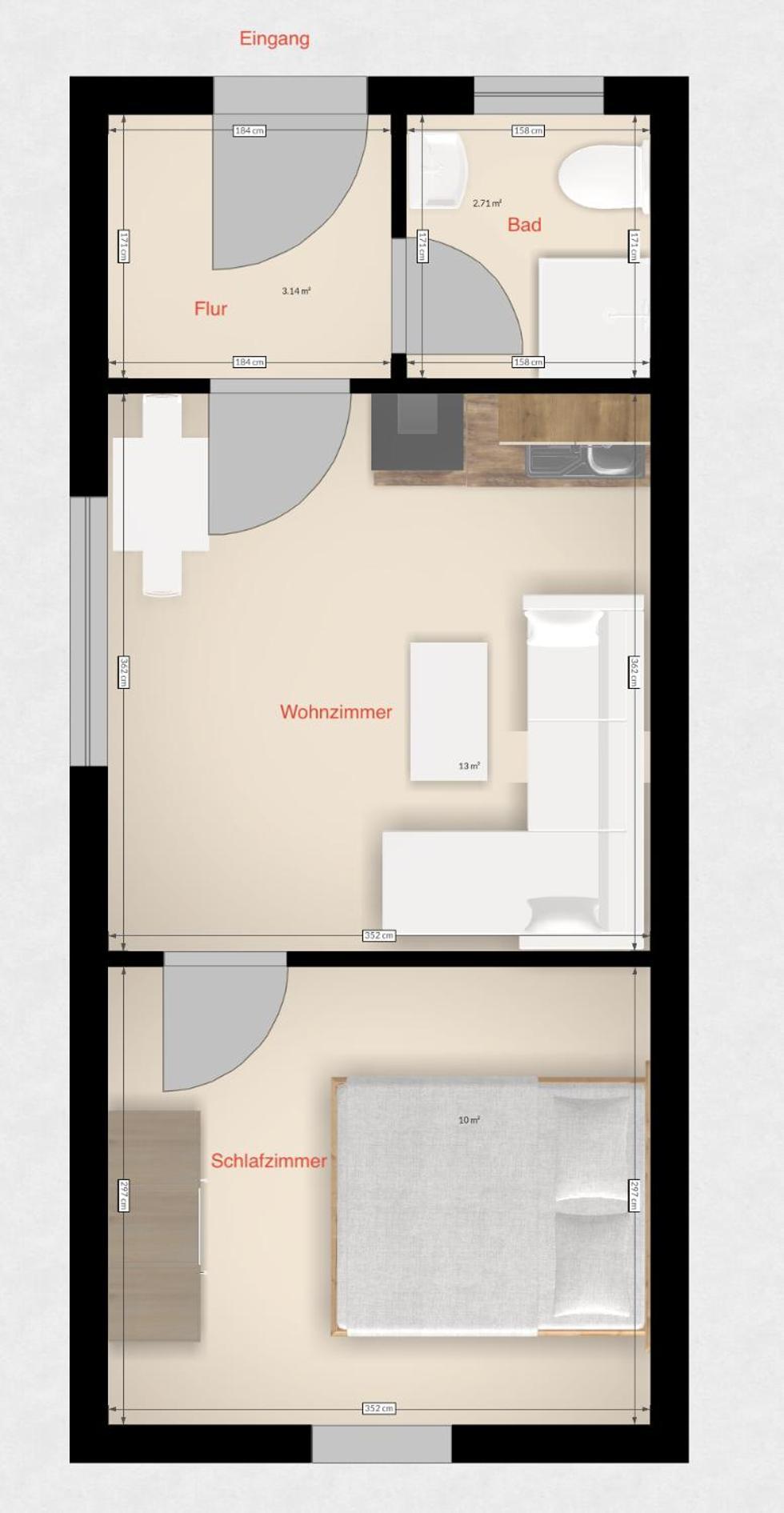 Ferienhaus Zum Findling เกอเรน ภายนอก รูปภาพ