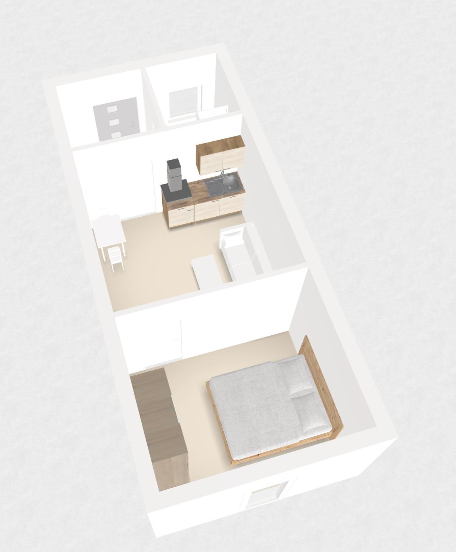 Ferienhaus Zum Findling เกอเรน ภายนอก รูปภาพ